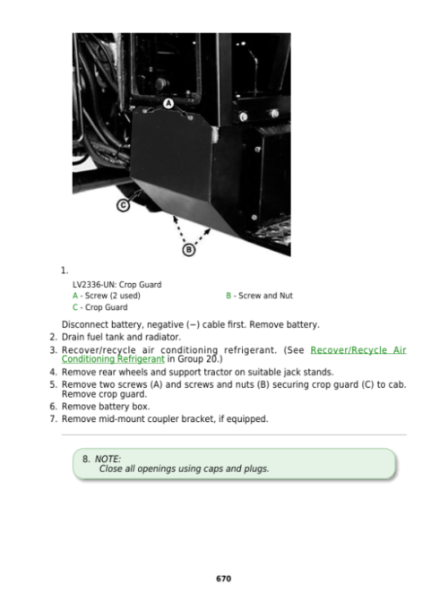John Deere 5210, 5310, 5410, 5510 Tractors Service Repair Manual