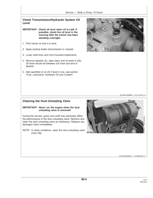 John Deere 5215F 5615F 5615V Tractors Repair Manual