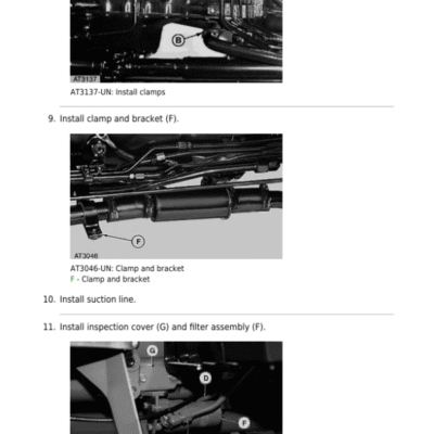 John Deere 5300, 5400, 5500 Tractors Service Repair Manual