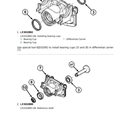 John Deere 5415, 5615, 5715 Tractors Repair Manual (TM606719 and TM609819)
