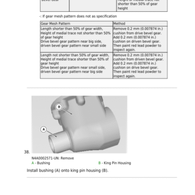 John Deere 550-1, 554-1, 600-1, 604-1, 650-1, 654-1, 700-1, 704-1 Tractors Repair Manual (Asia)