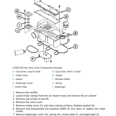 John Deere 1023E 1026R Compact Utility Tractor Service Manual