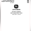 TM2388 John Deere 2320 Compact Utility Tractor Repair Technical Manual