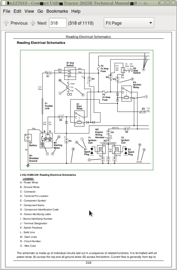 tm127019 John Deere 2027R, 2032R Compact Utility Tractor Repair Technical Manual (TM127119)