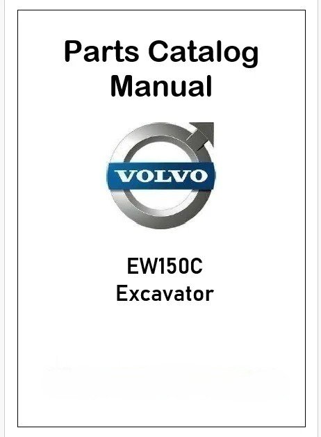 Volvo Ew150c Excavator Service Parts Catalog Manual
