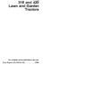 John Deere 316 318 420 Lawn Tractor Repair Service Manual John Deere 316 318 420 Lawn Tractor Repair Service Manual