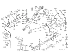 Kubota L3710DT L3710GST L3710HST Tractor Illustrated Parts Manual
