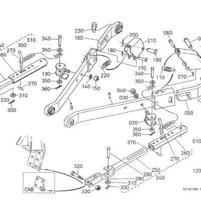 Kubota L3710DT L3710GST L3710HST Tractor Illustrated Parts Manual
