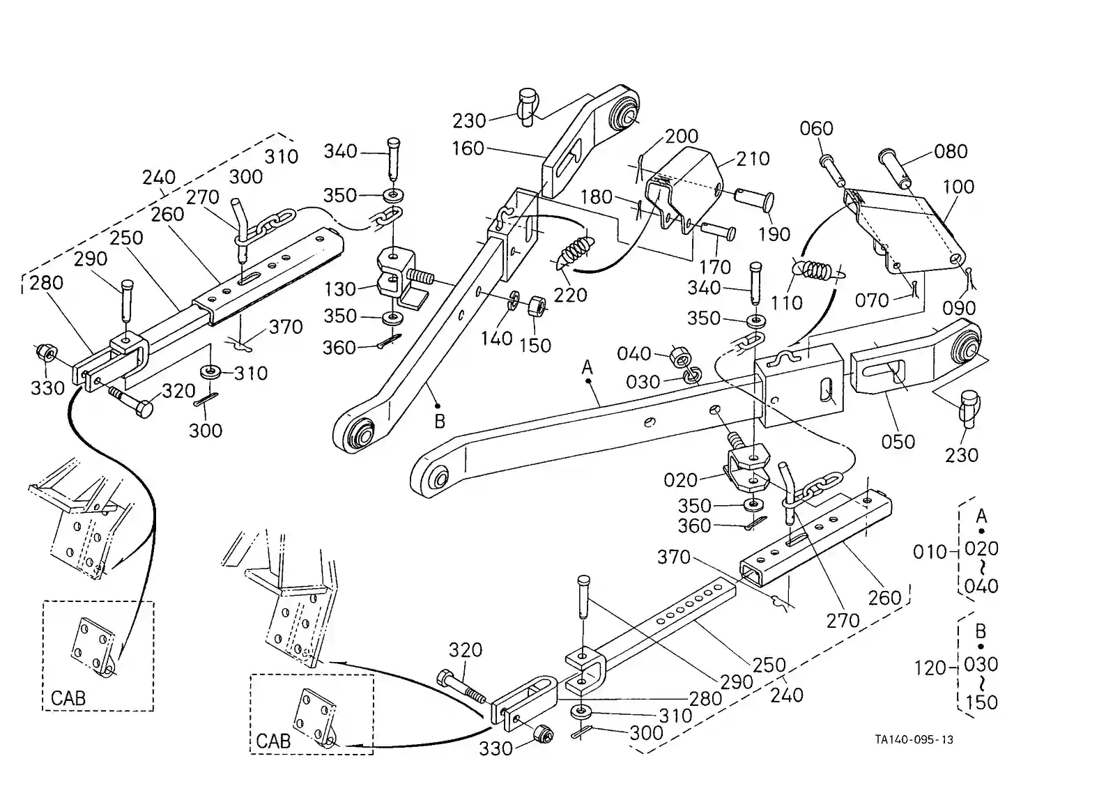 Kubota L3710DT L3710GST L3710HST Tractor Illustrated Parts Manual