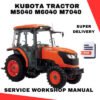 Kubota M7040 Tractor Full Service Repair Manual Kubota M7040 Tractor Full Service Repair Manual
