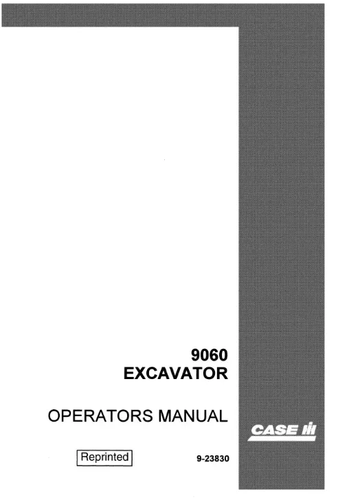 case 9060 excavator operator manual case 9060 excavator operator manual
