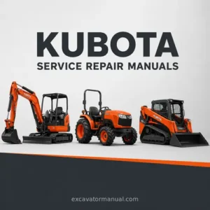 kubota technical service repair manuals