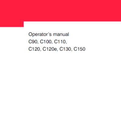 Valtra C90, C100, C110, C120, C130, C150 Tractors Service Repair Manual