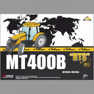 Challenger MT425B, MT445B, MT455B Tractor Service Manual