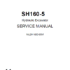 Sumitomo SH160-5 Hydraulic Excavator Repair Service Manual