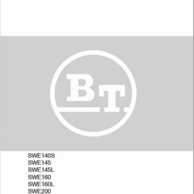 BT SWE140S, SWE145, SWE145L, SWE160, SWE160L, SWE200, SWE200L Manual