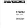 Fiatallis FR220.2 Wheel Loader Repair Service Manual Fiatallis FR220.2 Wheel Loader Repair Service Manual
