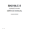 Sumitomo SH210LC-5 Hydraulic Excavator Repair Service Manual