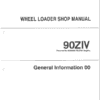 Kawasaki 90ZIV Wheel Loader Repair Service Manual