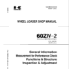 Kawasaki 60ZIV-2 Wheel Loader Repair Service Manual