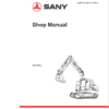 Sany SY215C-LC Hydraulic Excavator Repair Service Manual