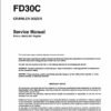 1-17 Fiatallis FD30C Crawler Dozer Repair Service Manual