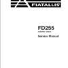 Fiatallis FD255 Crawler Dozer Repair Service Manual Fiatallis FD255 Crawler Dozer Repair Service Manual