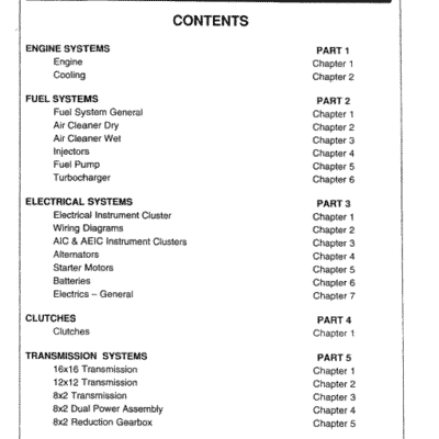 Fiat 55-65, 60-65, 70-65, 80-65 Tractor Workshop Service Manual