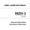 Kawasaki 95ZIV-3 Wheel Loader Repair Service Manual