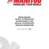 Manitou MT 1440 ST3B, MT 1440 A ST3B, MT 1840 ST3B, MT 1840 A ST3B Telehandler Repair Manual