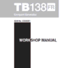 Takeuchi TB138 Compact Excavator Service Manual Takeuchi TB138 Compact Excavator Service Manual