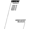 Fiat 355C, 455C, 505C, 605C Crawler Tractor Service Manual