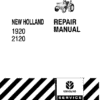 Ford New Holland 1920, 2120 Tractor Service Manual