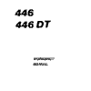 Fiat 446, 446DT Tractor Workshop Service Manual