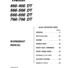 Fiat 466, 566, 666, 766 Tractor Workshop Service Manual