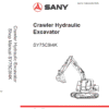 Sany SY75C Hydraulic Excavator Repair Service Manual