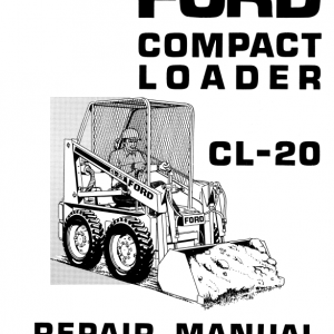 Ford CL-20 Compact Loader Service Manual