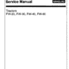Ford FW-20, FW-30, FW-40, FW-60 Tractors Service Manual