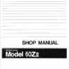 Kawasaki 60ZII Wheel Loader Repair Service Manual Kawasaki 60ZII Wheel Loader Repair Service Manual