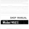 Kawasaki 95ZII Wheel Loader Service Manual