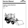 Ford 550 and 555 Backhoe Loader Service Manual