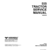 Versatile 555 Tractor Service Manual