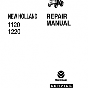 Ford 1120, 1215 and 1220 Tractor Service Manual