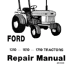 Ford 1310, 1510 and 1710 Tractors Service Manual