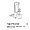 BT SWE100, SWE120, SWE120L, SWE120S, SWE140, SWE140L, SWE200D Service Manual