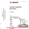 Sany SY155U Hydraulic Excavator Repair Service Manual