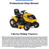 Cub Cadet I Series Riding Tractors Service Manual Cub Cadet I Series Riding Tractors Service Manual