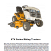 Cub Cadet LTX Series Tractors Service Manual