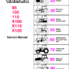 Valtra 95, 105, 115, X100, X110, X120 Tractors Repair Manual