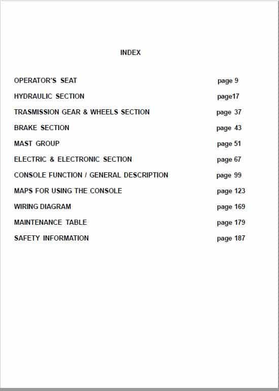 BT CBE 1.2T, CBE 1.5T, CBE 1.6T, CBE 1.6TL E Series Forklift Service Manual BT CBE 1.2T, CBE 1.5T, CBE 1.6T, CBE 1.6TL E Series Forklift Service Manual - Image 2